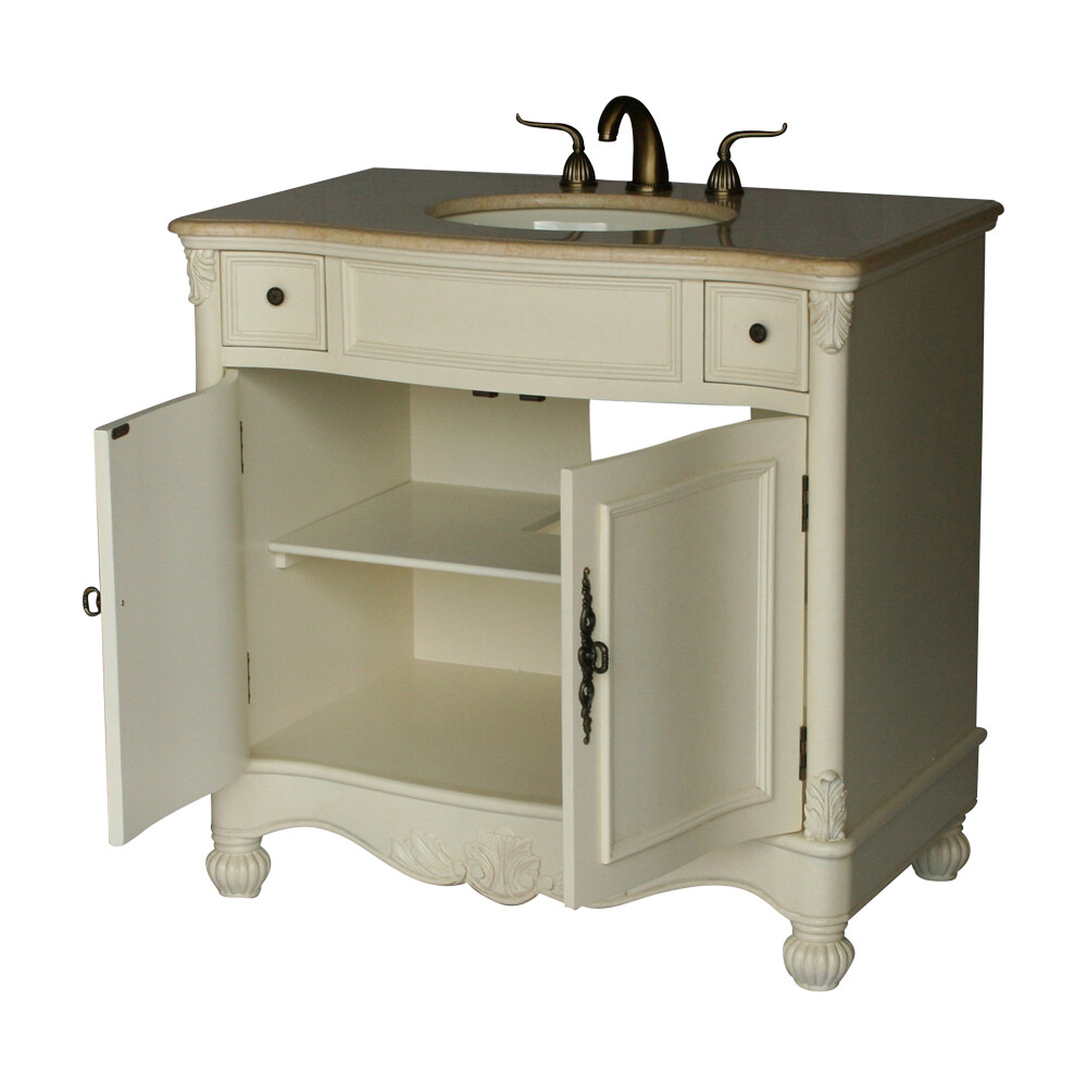 36-Inch Antique Style Single Sink Bathroom Vanity Model 2615-261BE