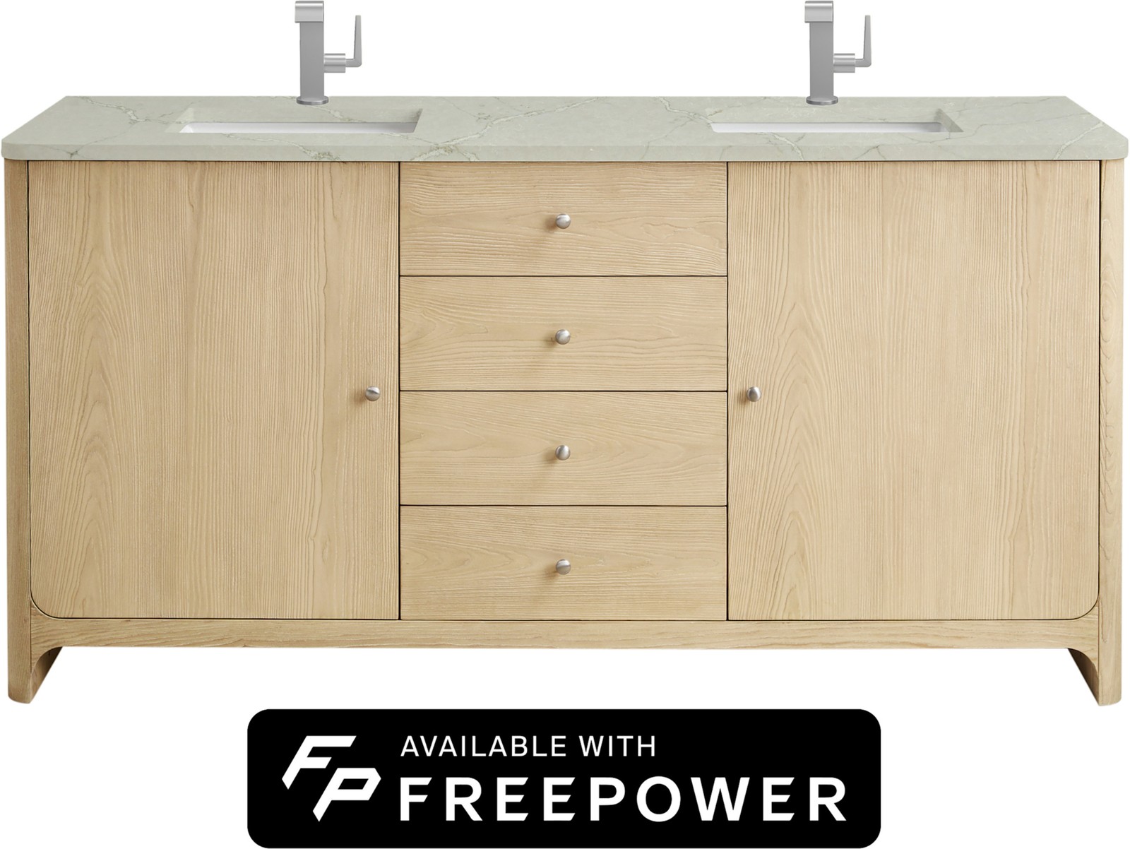 James Martin Vanities D125-V72-FVSL Gracyn 72″ – Coastal DriftWood