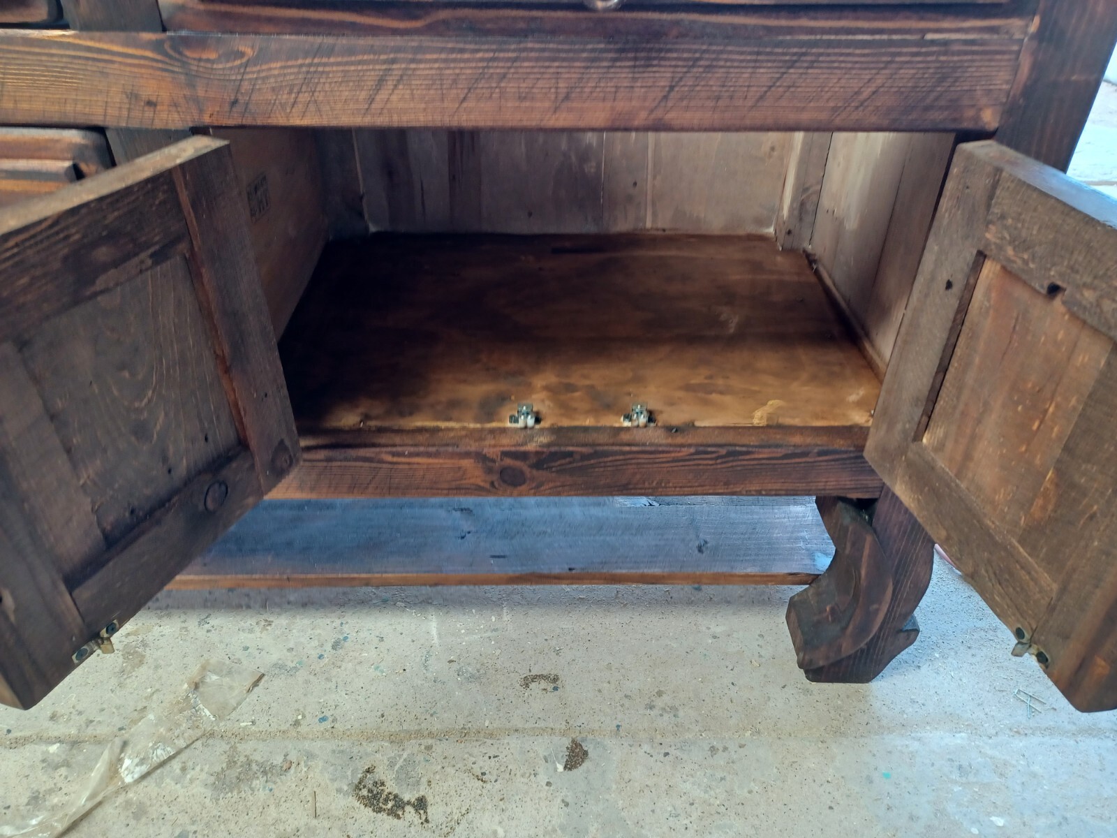 Don Pio Rustic bathroom vanity With Sinks