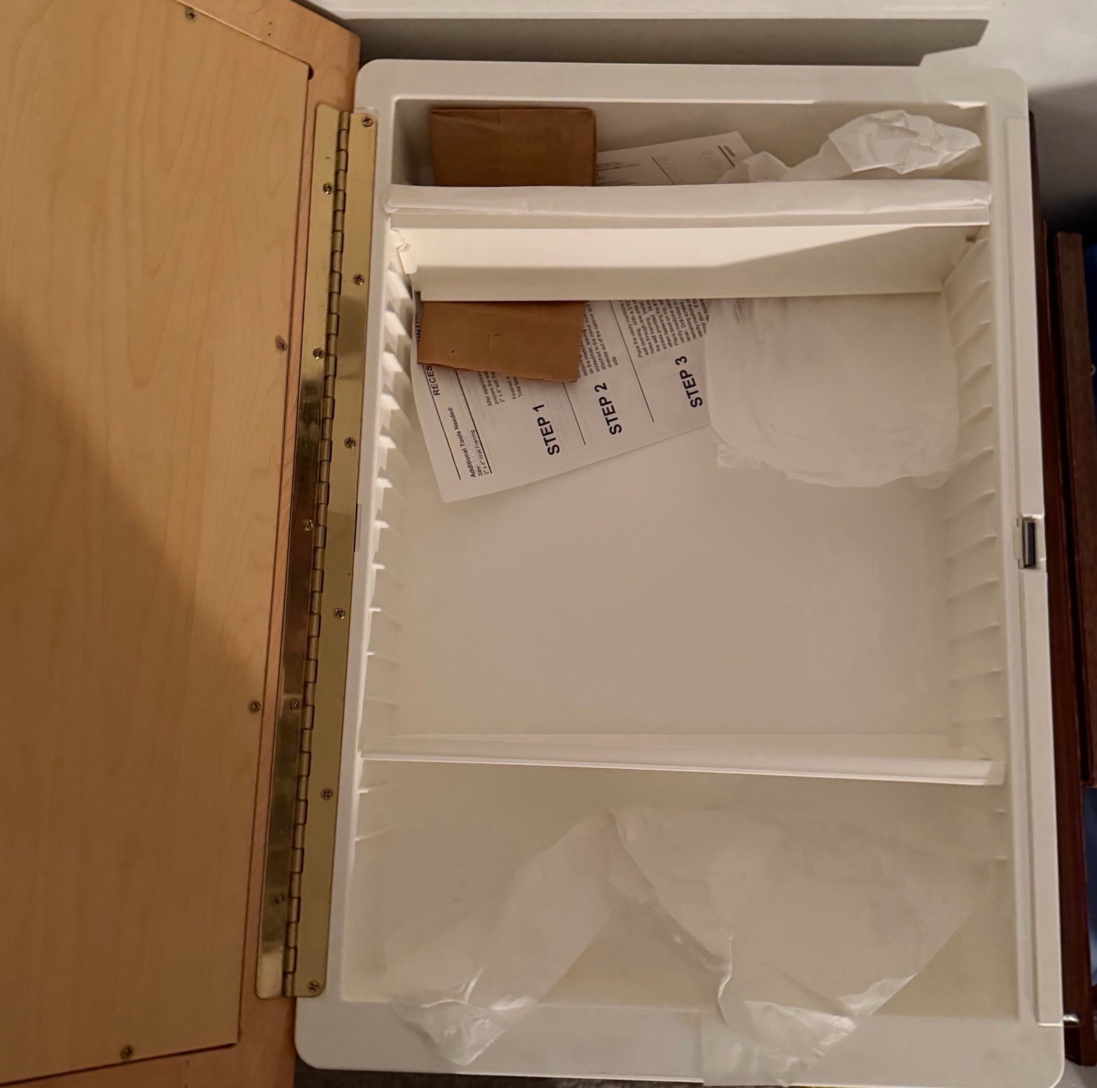Wall Mounted Bathroom Storage Medicine Cabinet with Mirror NEW In Box