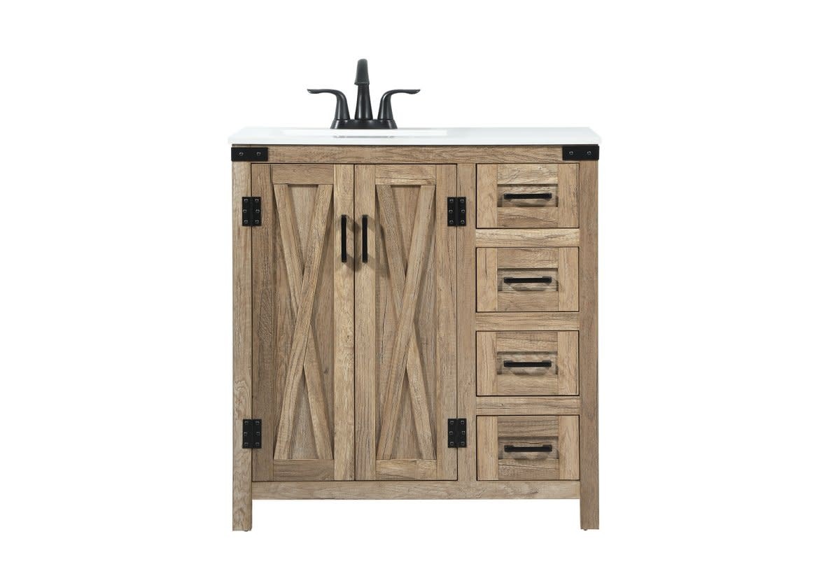 Elegant Lighting VF90232 Grant 32″ – Wood