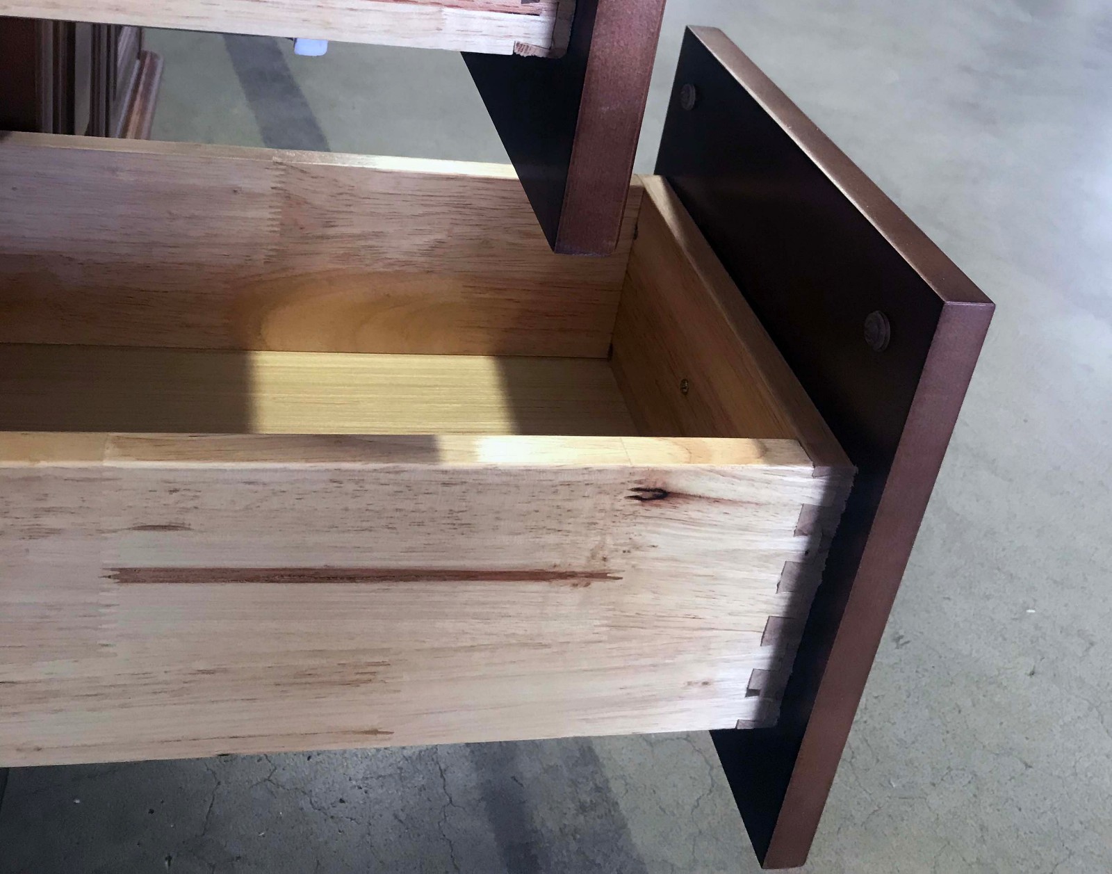 30″ Maple Walnut Single Bathroom Vanity Base Cabinet 30″ W x 21″ D x 32″H