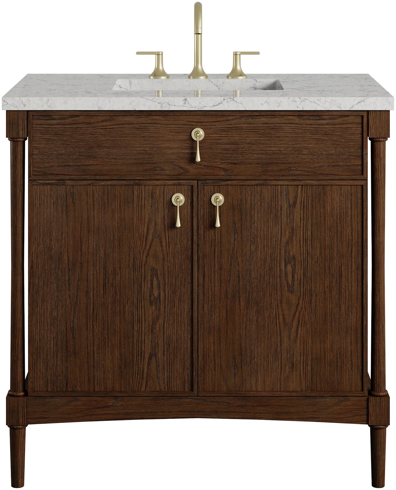 James Martin Vanities D680-V36-3EJP Kinnsden 36″ – Sable Oak