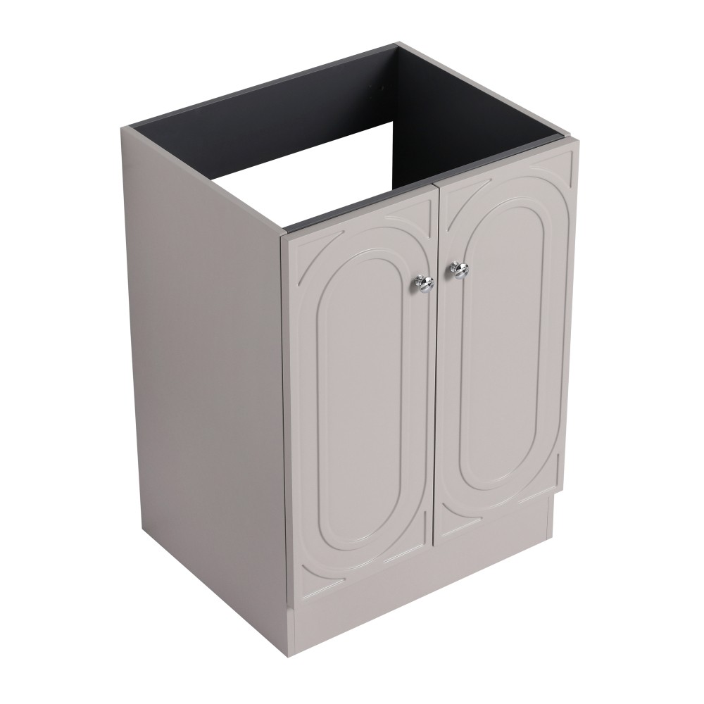 Freestanding Bathroom Vanity with Two Soft-Close Cabinet Doors
