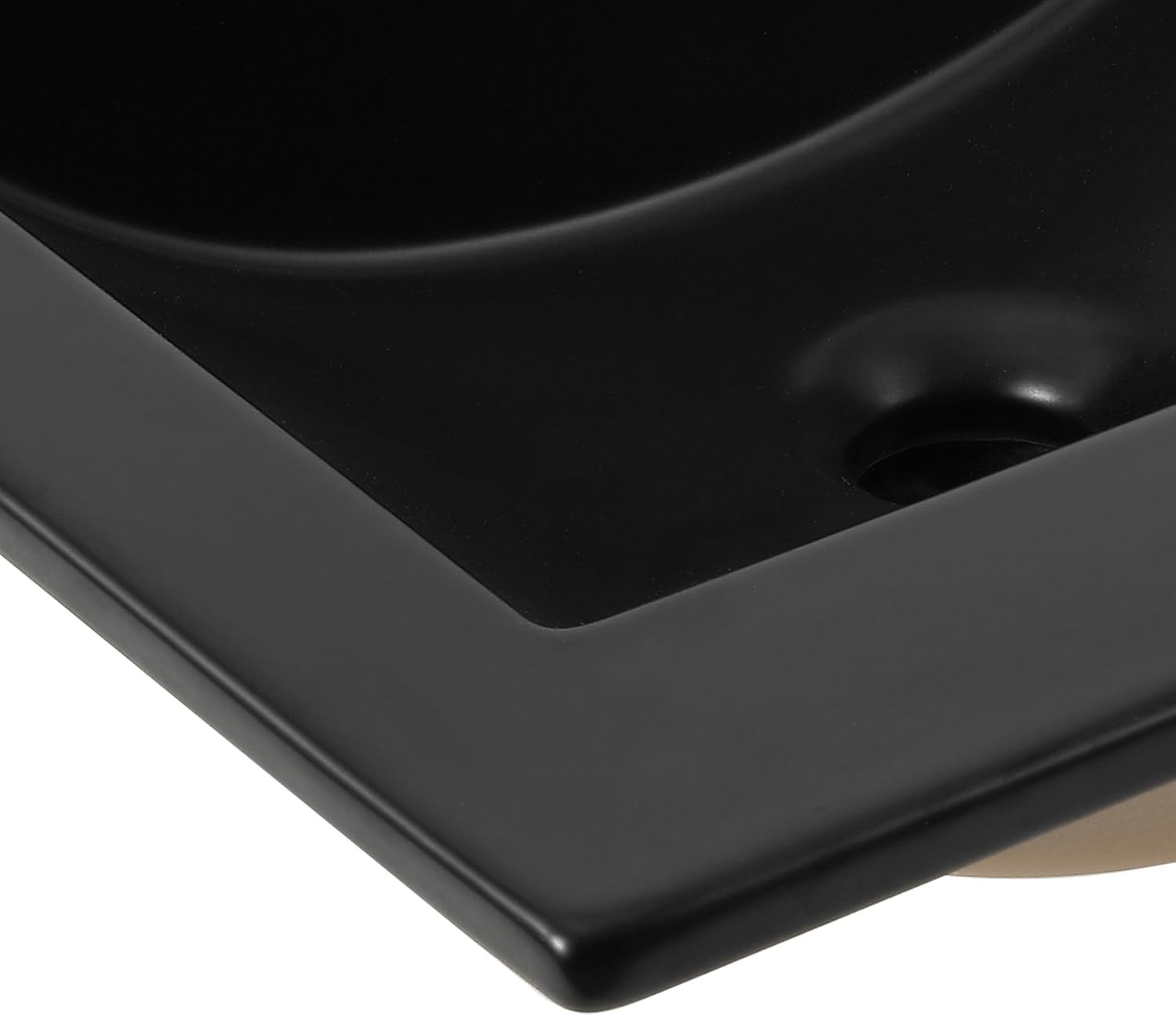 Ancillary 20 In. W X 18.25 In. D Ceramic Vanity Sink Top with 3-Hole Rectangular