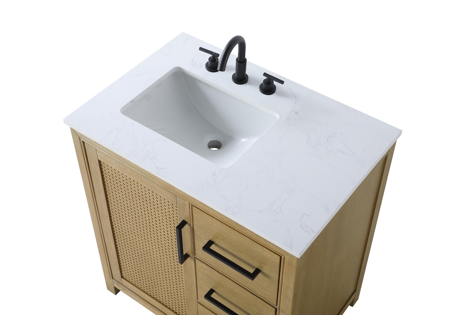 Elegant Lighting VF29532 Alina 32″ – Hazel Oak