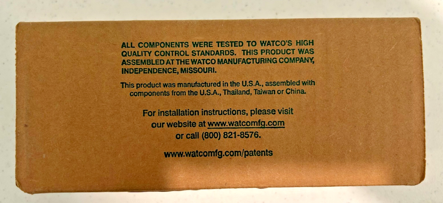 Watco 801-PF-BRS- BN-OT Lav Drain, 1-1/4″ W/OUT OVERFLOW New FREE SHIPPING