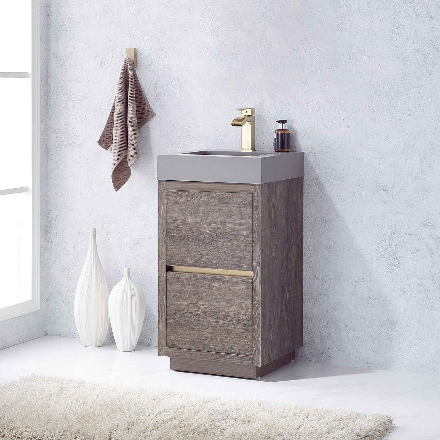 Miseno MV703018-NM Huesca 18″ – North American Oak