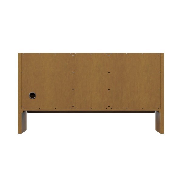 60″ James Martin Hudson 435-V60D-HNO Double Vanity Cabinet Honey Oak