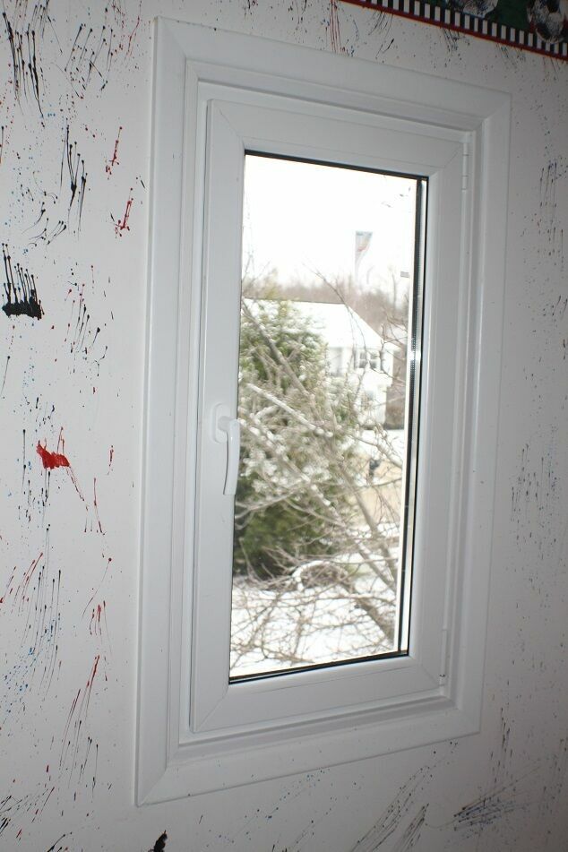 1- Tilt & Turn UPVC HIGH EFFICIENT CASEMENT WINDOW 27.5″x53.5″ MADE IN USA