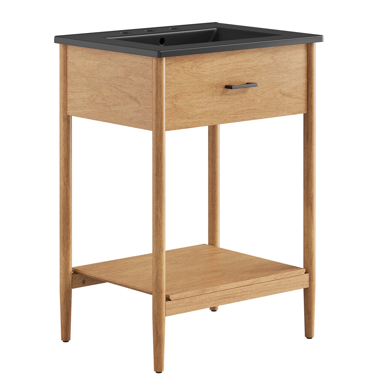 Zaire 24″ Bathroom Vanity in Natural Black