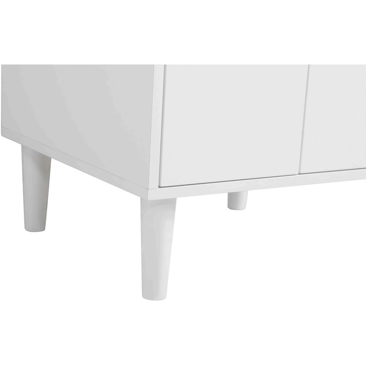 Elegant Lighting VF25020MWH Chandler 20 X 34 inch White Bathroom Vanity Cabinet