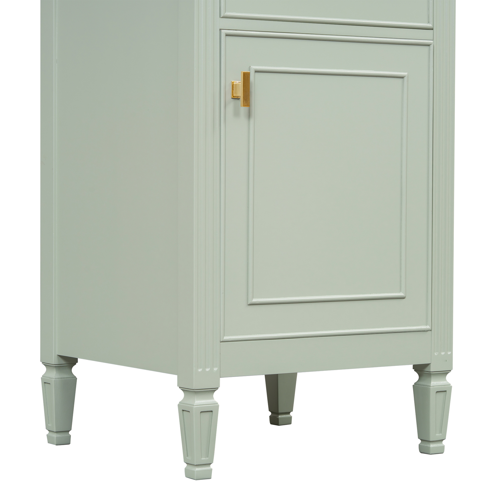 20″ Bathroom Vanity w/Ceramic Sink Modern Storage Cabinet w/Adjustable Shelf
