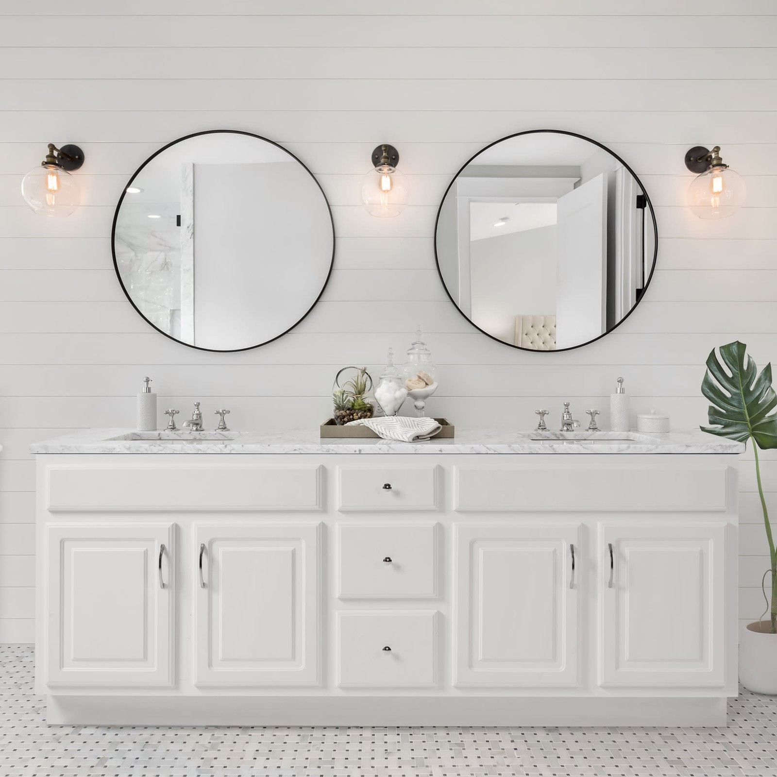 Design House 215814 Concord 72″ Double – White