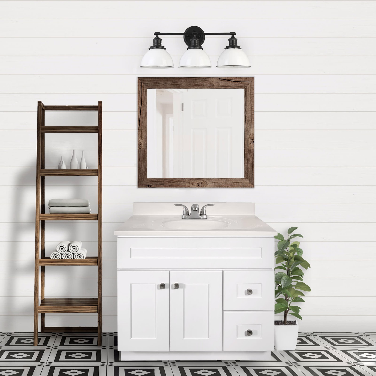 Design House 216101 Brookings 36″ – White