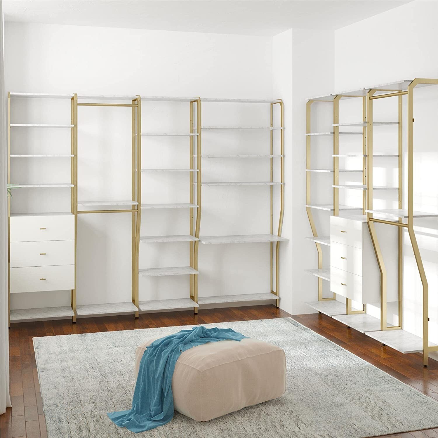 CosmoLiving by Cosmopolitan Gwyneth Closet-Vanity