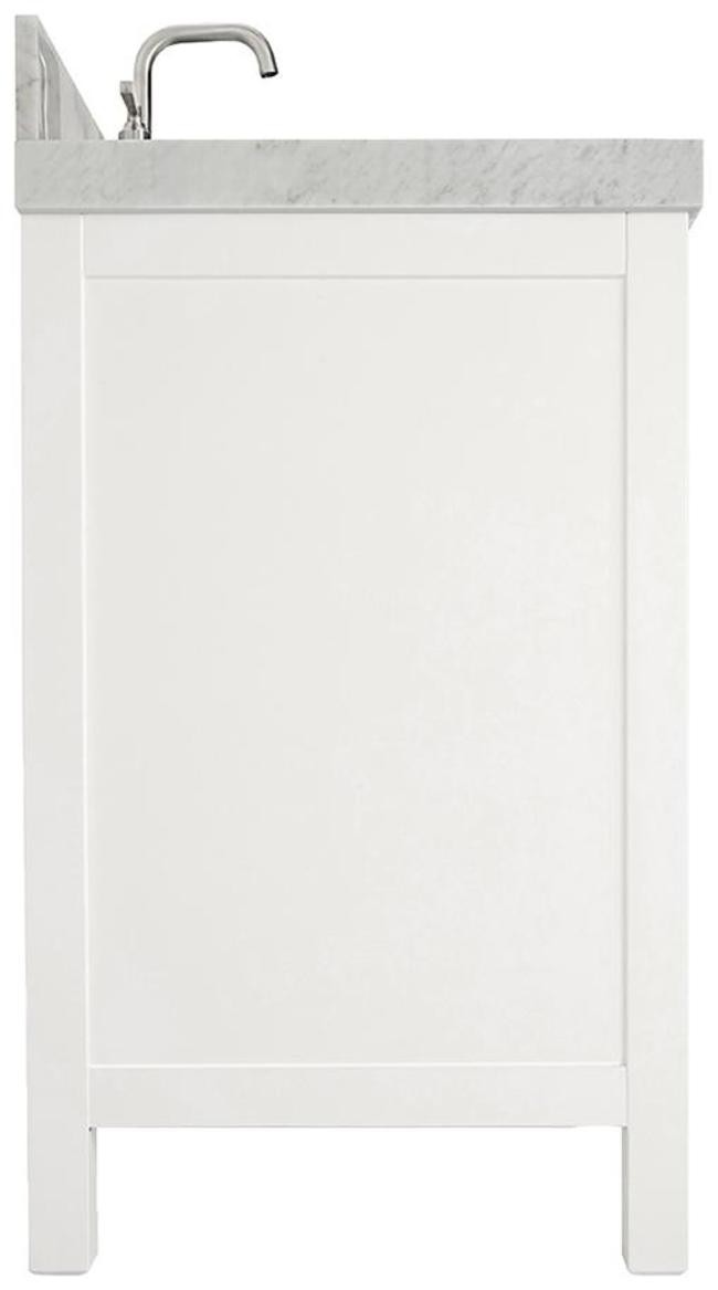 Ariel A042SCW5RVO Cambridge 43″ – Midnight Blue / Italian Carrara Marble Top /