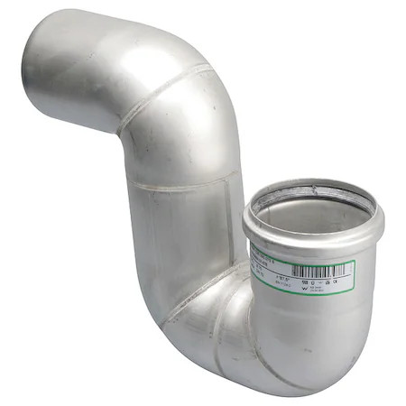 Blucher Pt-2 2″ W X 7-7/8″ L X 6-3/4″ H, 316L Stainless Steel (Pipe), P-Trap