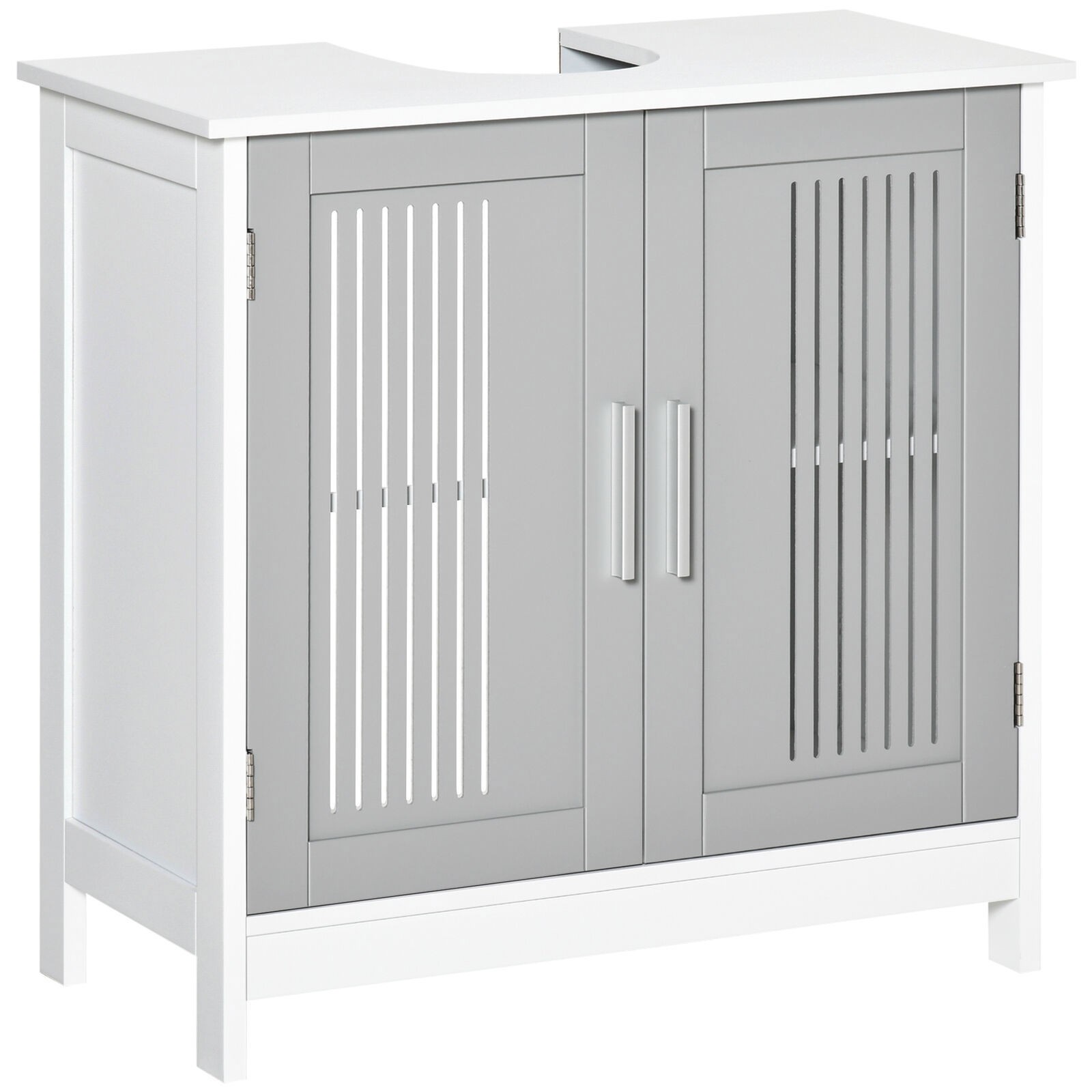 Bathroom Under Sink Cabinet Vanity Unit w/ Adjustable Storage Shelves