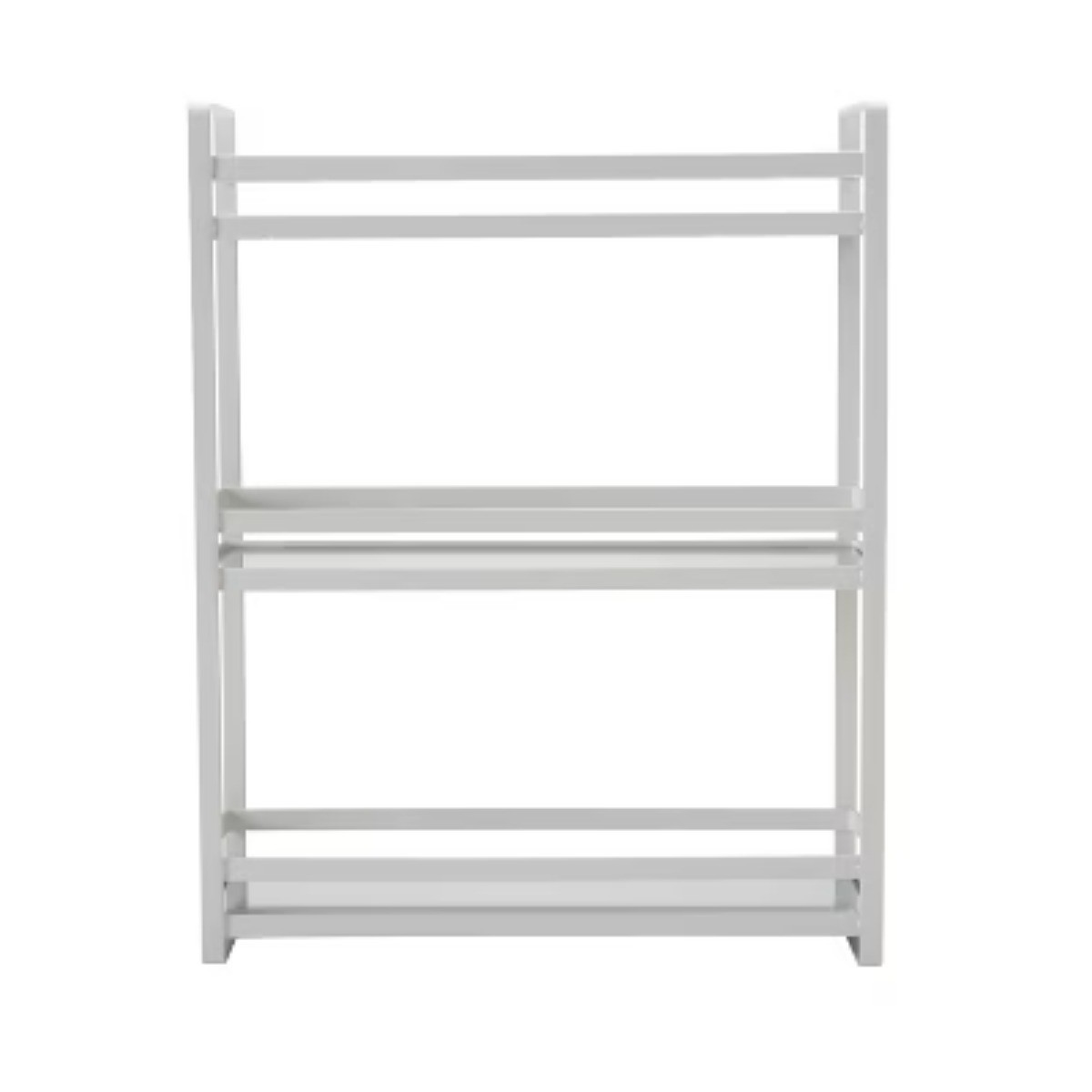 3 Tier Flat Wire Slim Vanity Tower White – Home Details