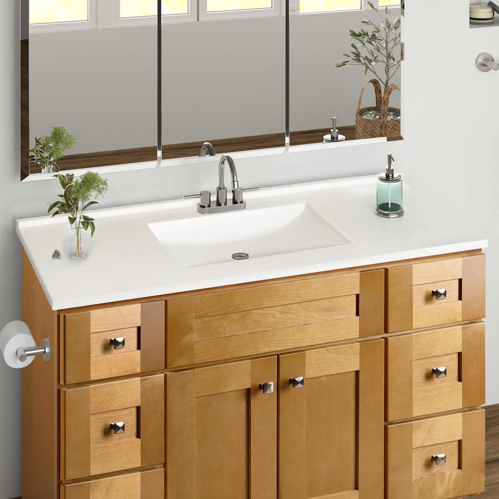 Design House 232314 Brookings 48″ – Modern Birch