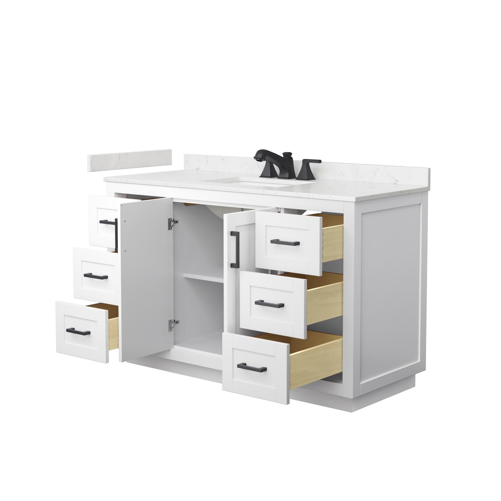 Wyndham Collection WCF2929-54S-VCA-US3MXX Miranda 54″ – Green / Carrara Cultured