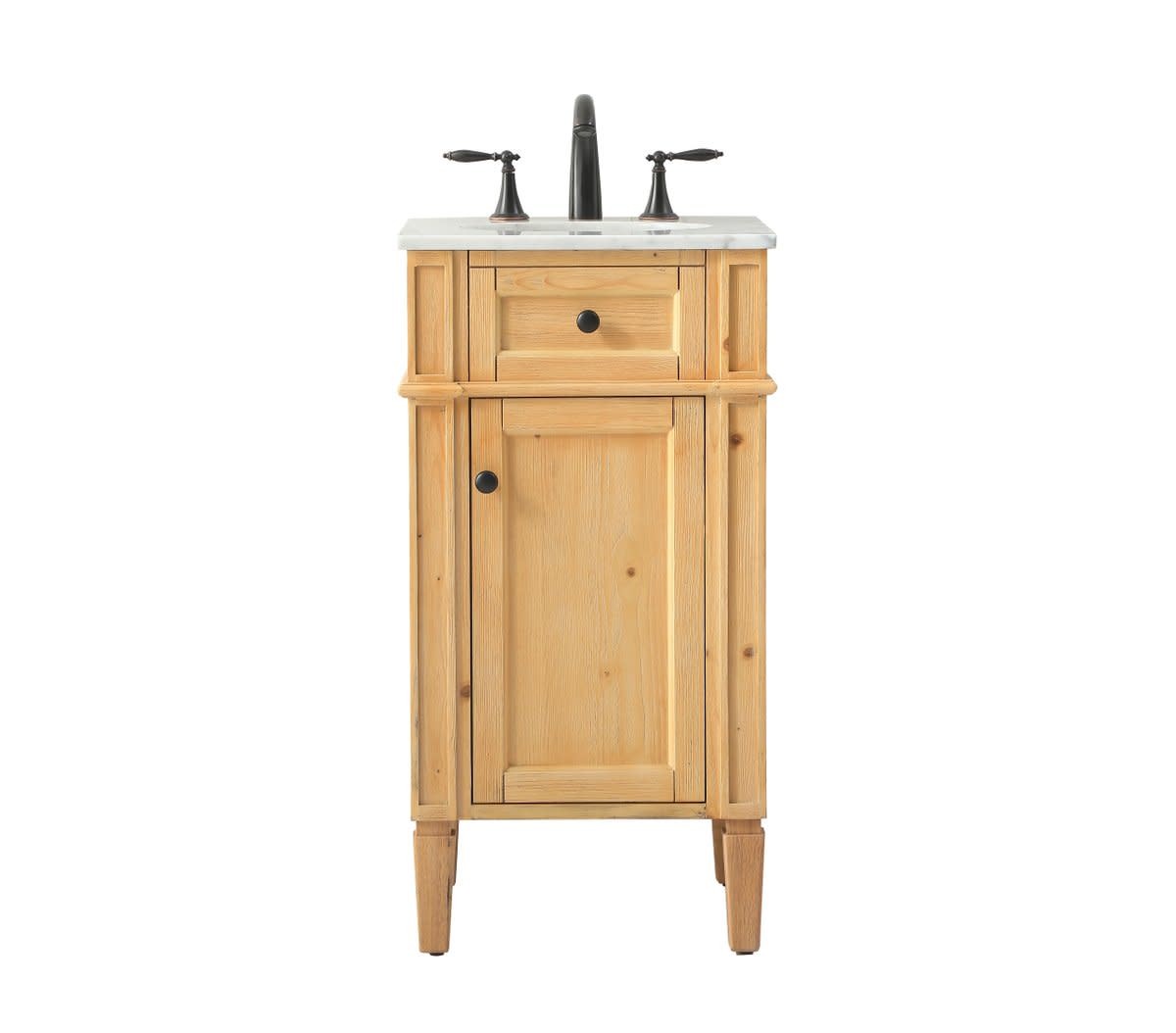 Elegant Lighting VF12518 Park Avenue 18″ – Natural Wood
