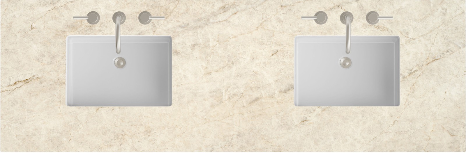 James Martin Vanities 050-S72-SNK 72″ Stone Composite Vanity Top – Tajnar