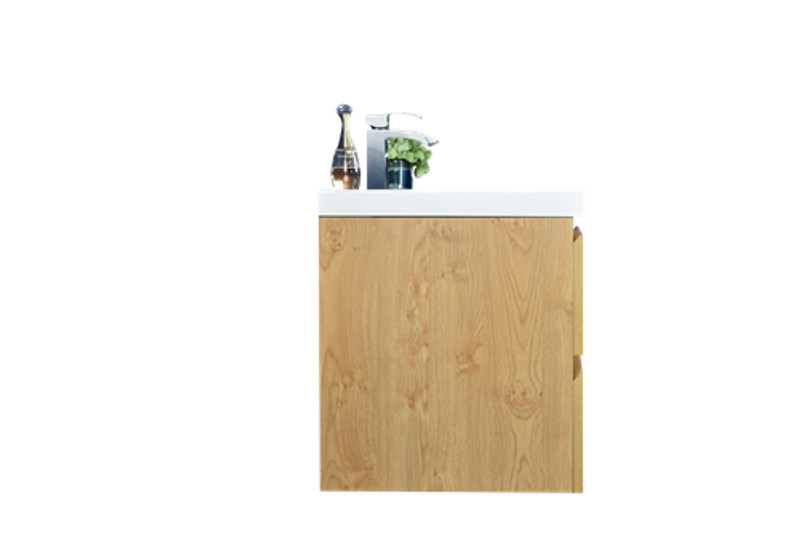 BOHEMIA LINA 30″ WALL MOUNTED BATH VANITY WITH REINFORCED ACRYLIC SINK MOB30