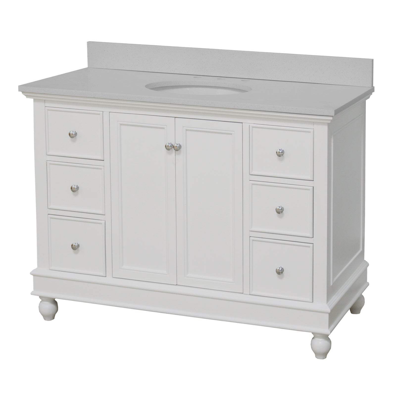 Bella 48-inch Vanity with Quartz Top
