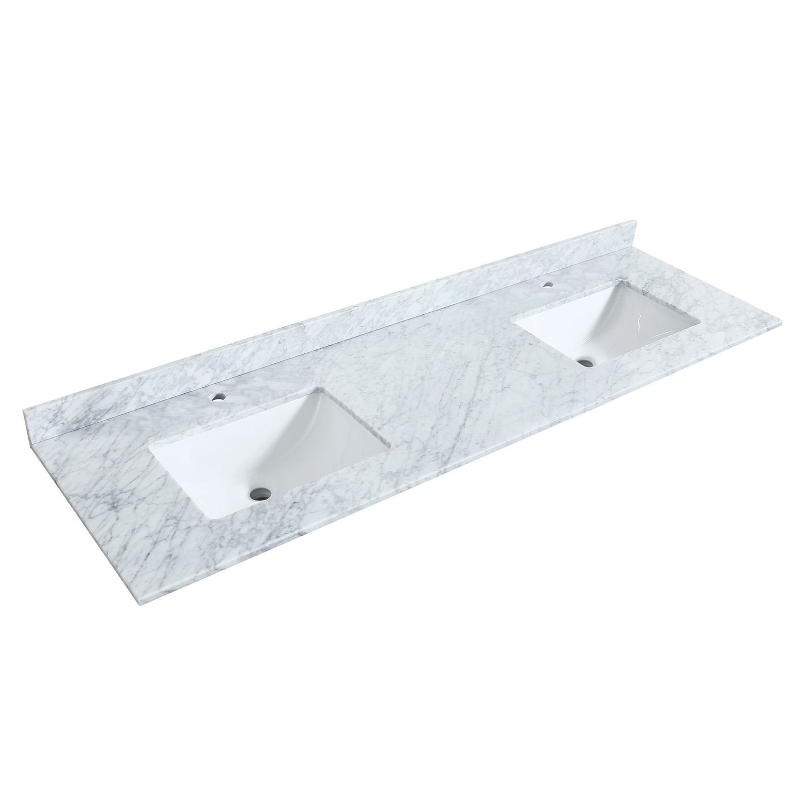 Wyndham Collection WCF414172D-NAT-UNSMXX Strada 72″ – White / Brushed Nickel