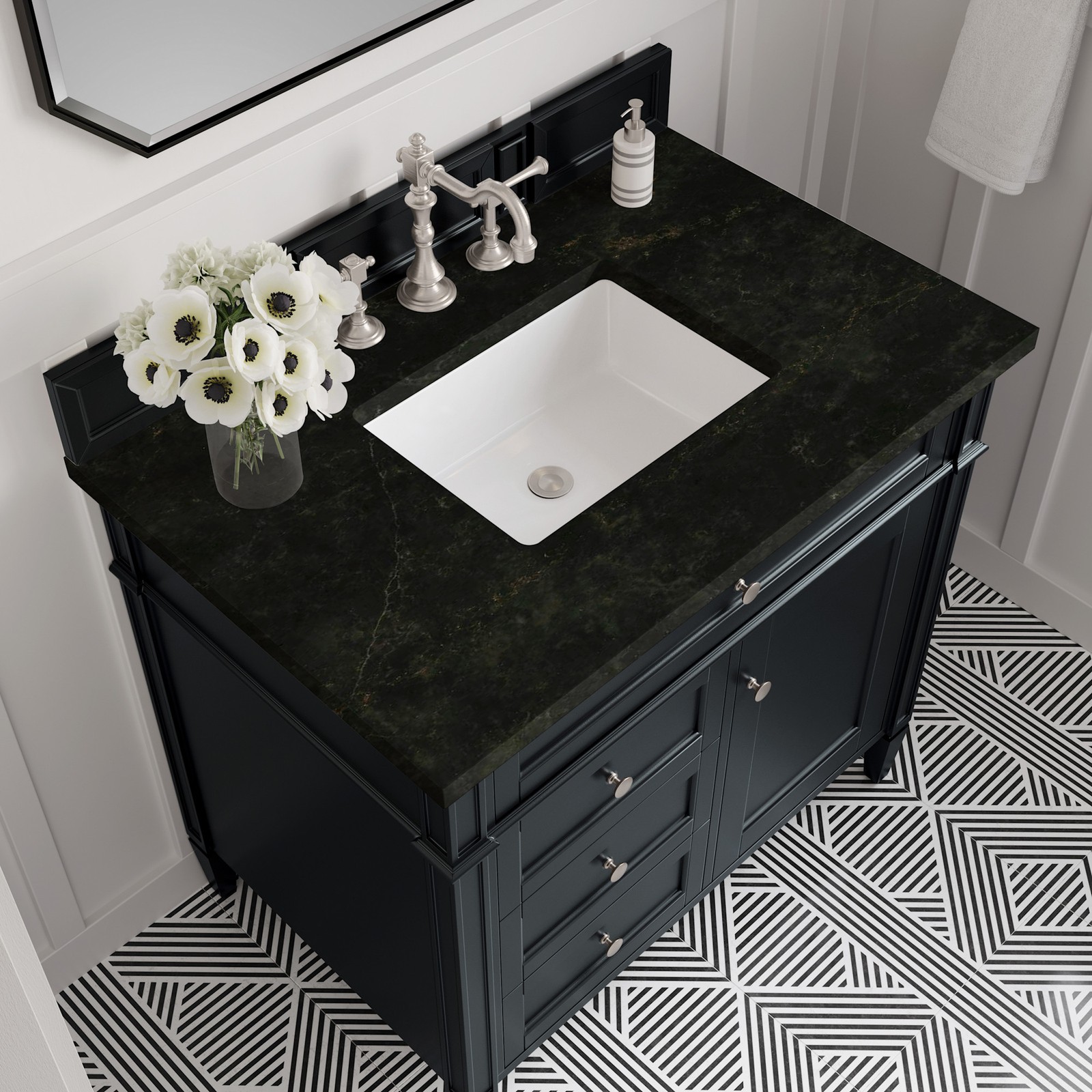James Martin Vanities 650-V36-3PHT Brittany 36″ – Brown