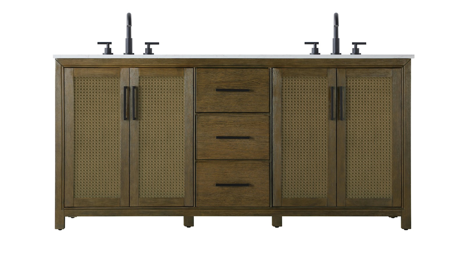 Elegant Lighting VF29572D Alina 72″ – Hazel Oak