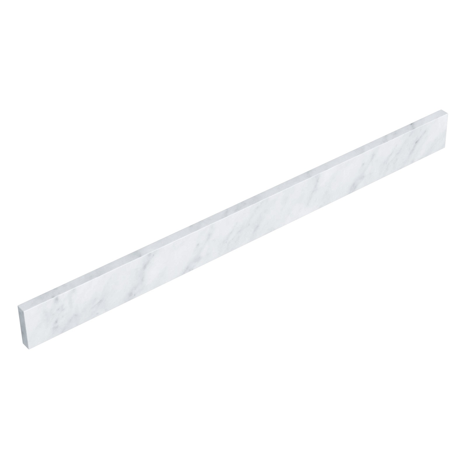 Wyndham Collection WCFVCA136BS 36″ x 3″ Backsplash – Carrara Cultured Marble