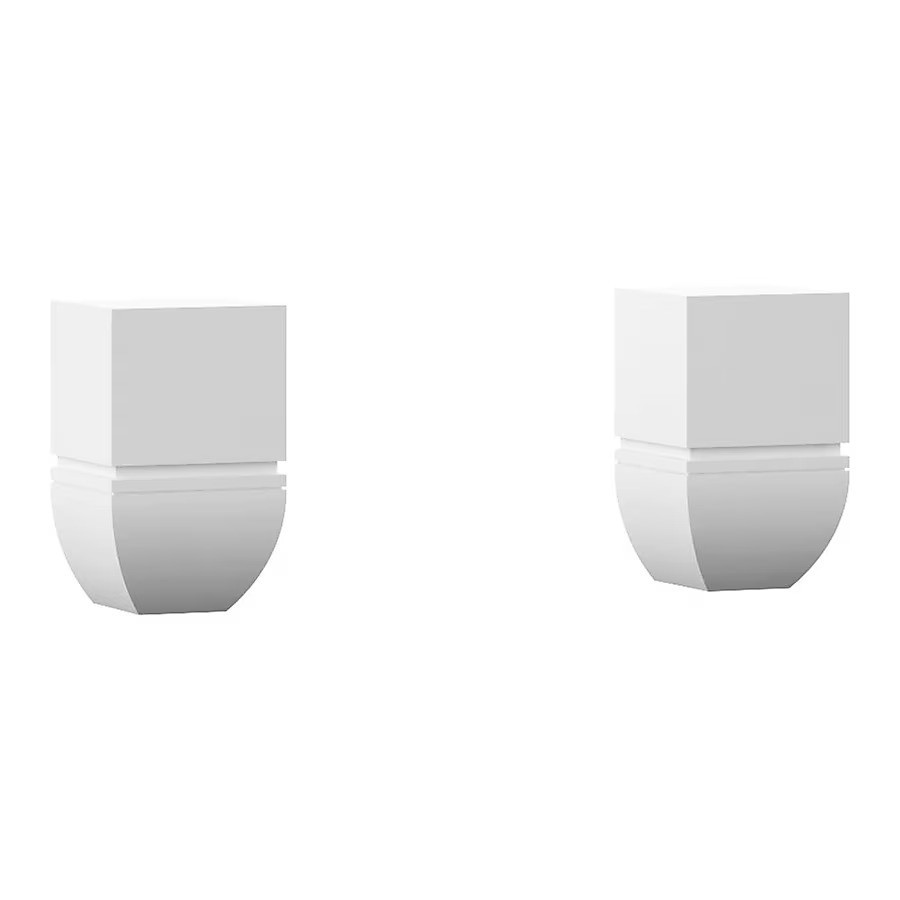VILLA BATH by RSI White Feet LVCDF-WHT Set of 2