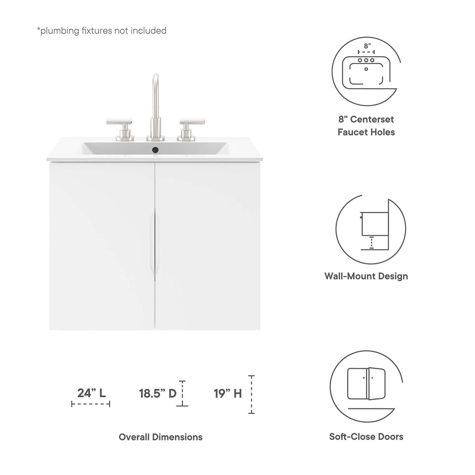 Vitality 24″ Bathroom Vanity