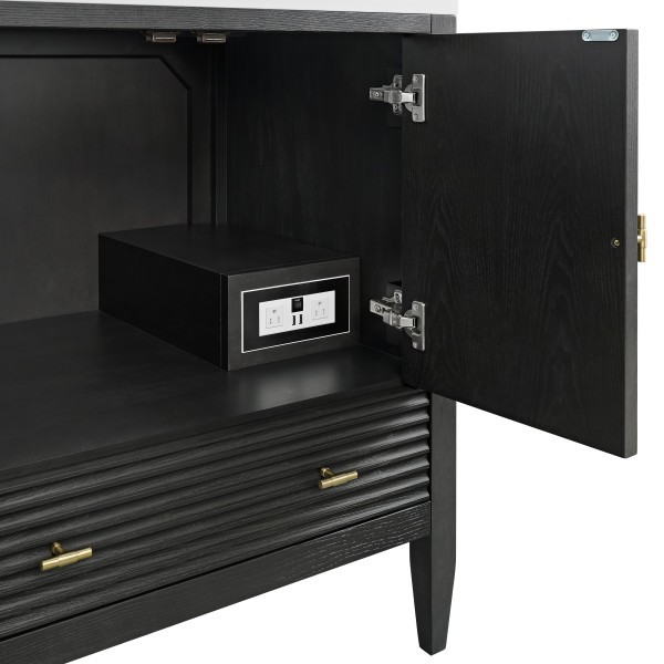 30″ James Martin Myrrin 485-V30-CBO-3CSP Vanity Cabinet Charcoal Soapstone Top