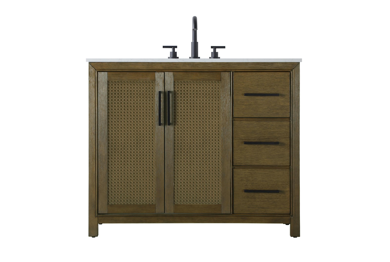 Elegant Lighting VF29542 Alina 42″ – Hazel Oak