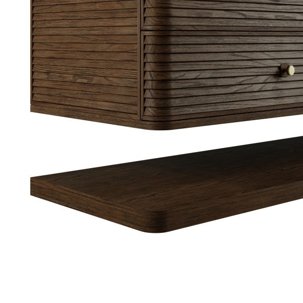 72″ James Martin Allamari D640-V72-SBL Double Vanity Cabinet Sable