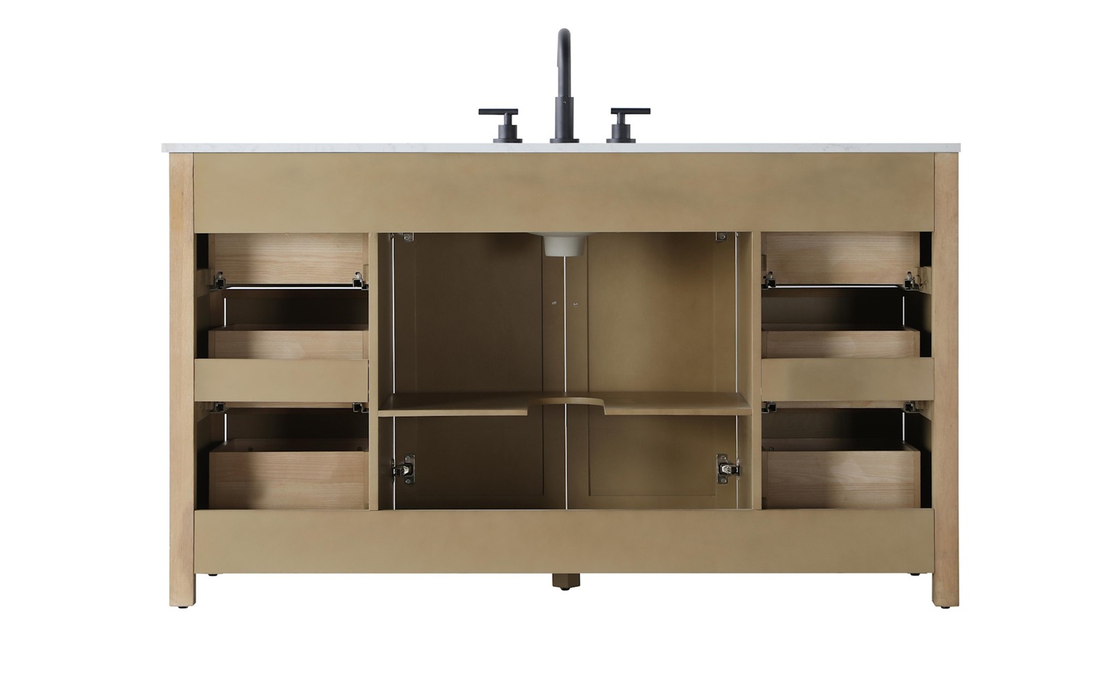 Elegant Lighting VF29560 Alina 60″ – Hazel Oak