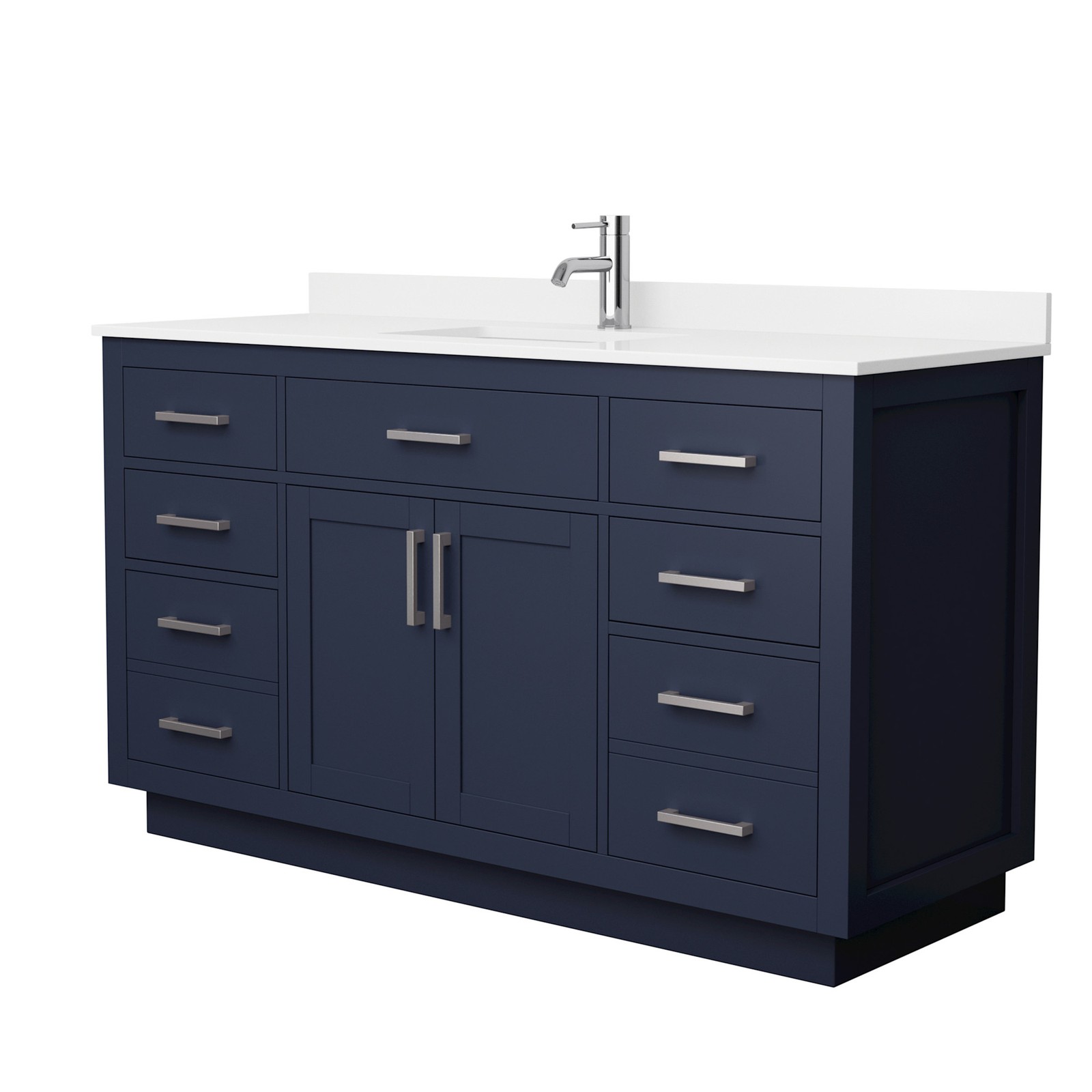Wyndham Collection WCG262660S-QTZ-UNSMXX Beckett TK 60″ – Dark Blue / Giotto
