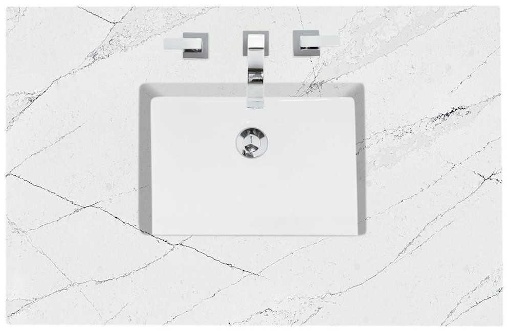 James Martin Vanities 050-S36 36″ Ceramic and Stone Composite – Ethereal Noctis