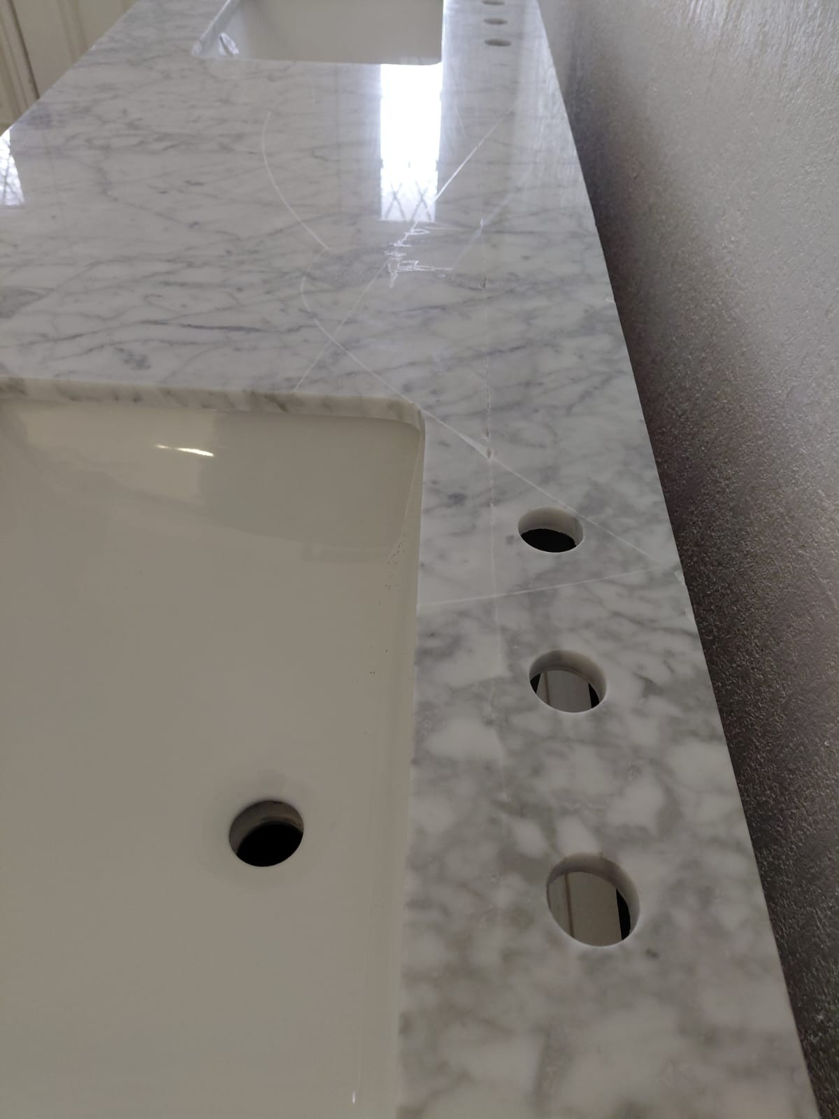 Collette Double Sink Bath Vanity – Only $485: Minor damage – Retails for $2,699