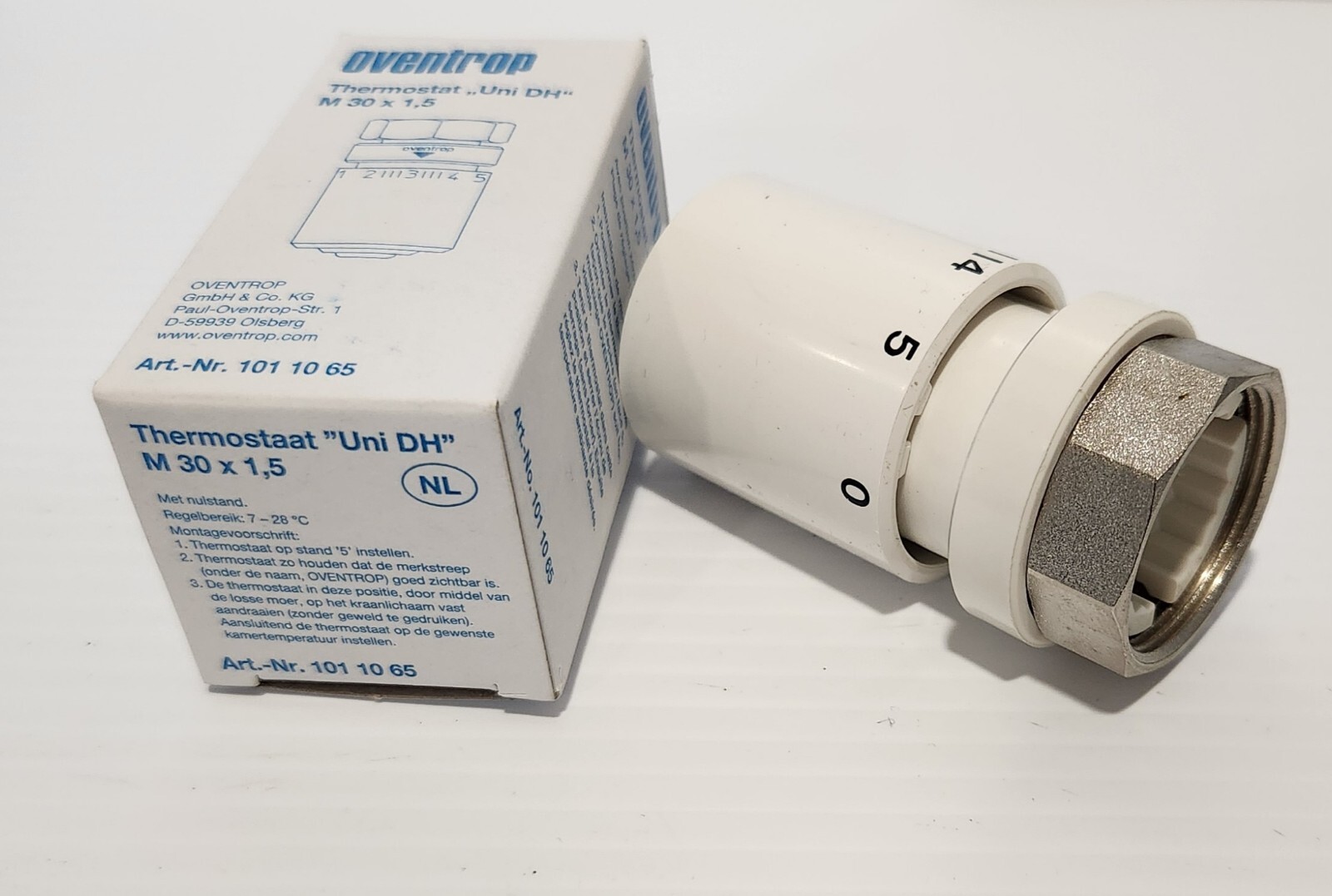 OVENTROP-THERMOSTAAT “UNI DH” M30 X 1, 5-SKU: 101 10 65-ONLY SALE LOTE OF 10 PCS