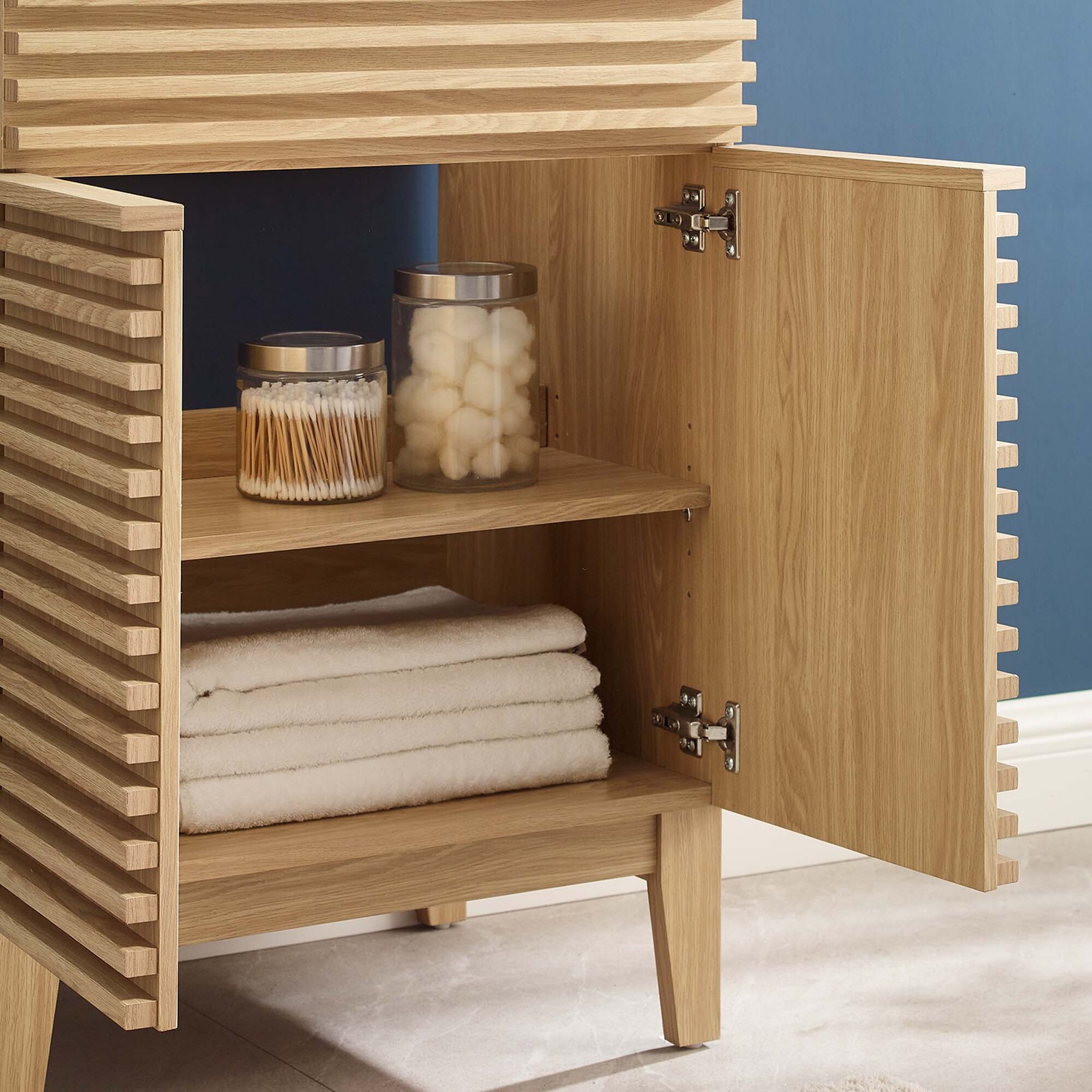 Render 24″ Bathroom Vanity Cabinet (Sink Basin Not Included)