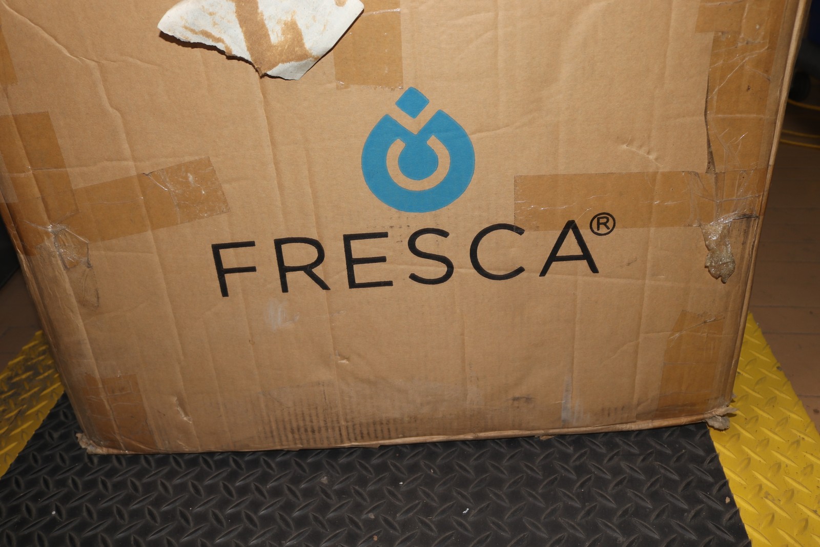 Fresca Nano Modern Bathroom Cabinet with Integrated Sink Gray Oak FCB8006GOI