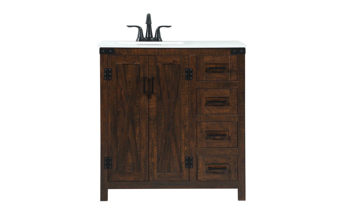 Elegant Lighting VF90232 Grant 32″ – Expresso