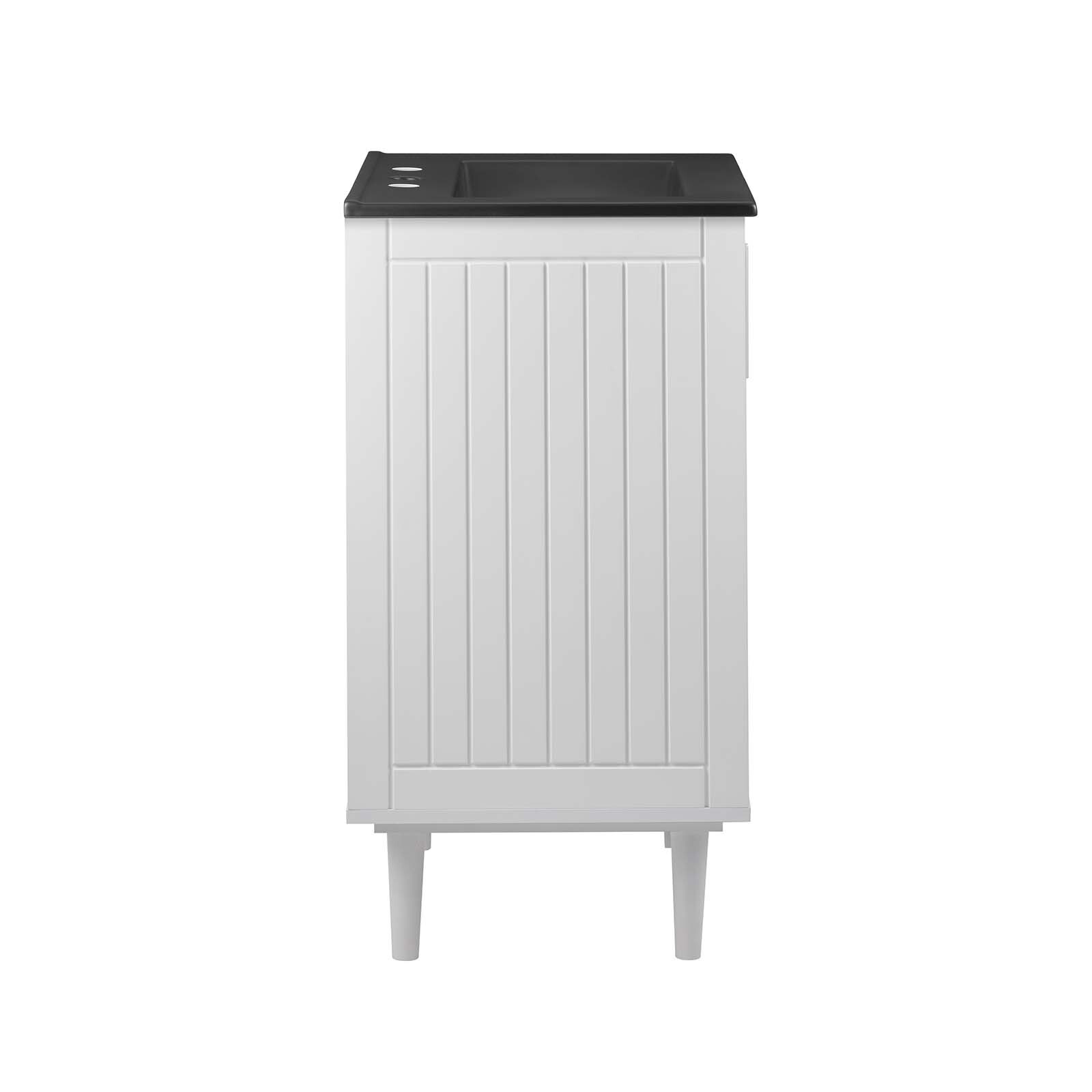 Modway Augusta 24″ Bathroom Vanity in White Black