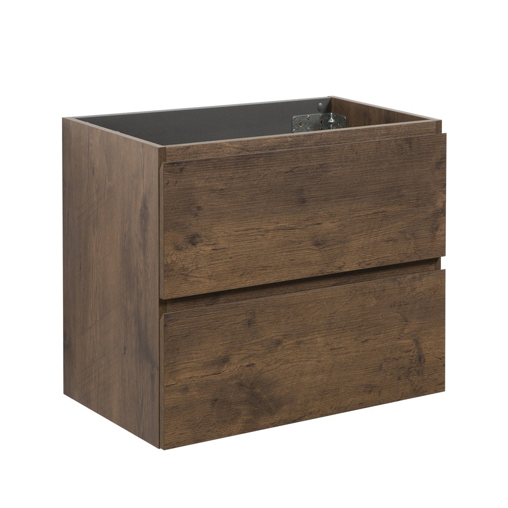 24″ 30″ 36″ Wall Mounted Bathroom Vanity, Floating Cabinet, 2 Drawers, Base Only