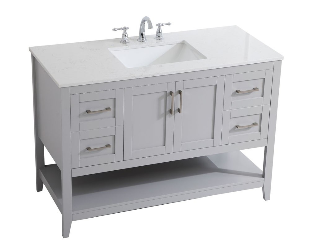 Elegant Lighting VF16048 Audy 48″ – Grey